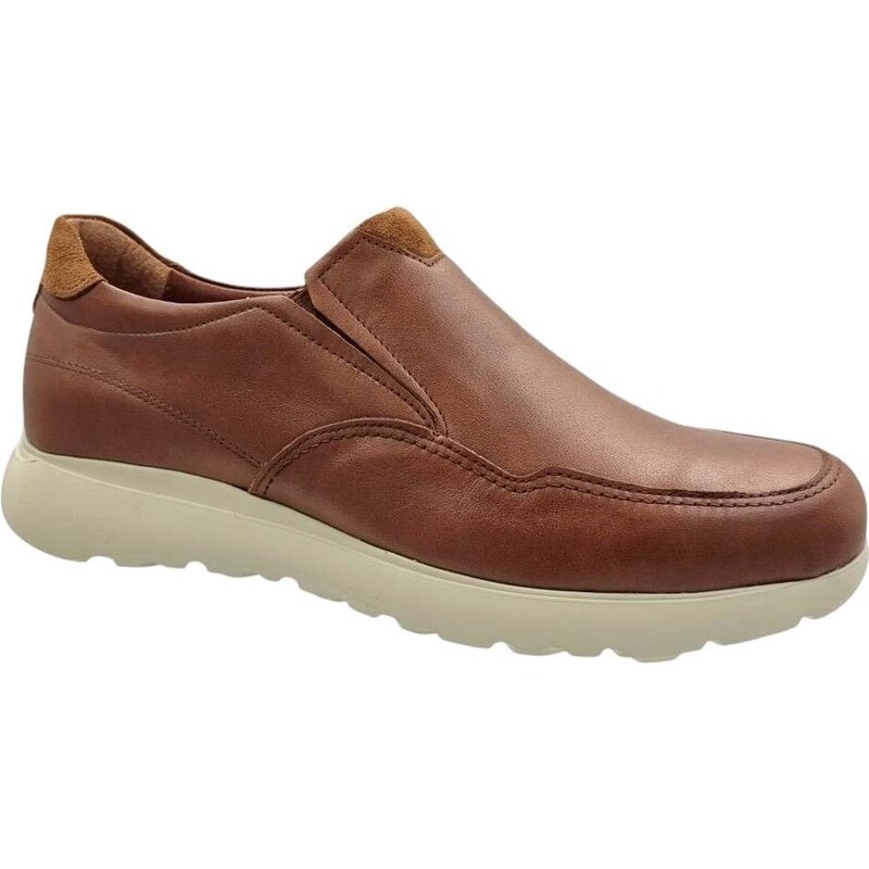 SOFTIES 6340 Ταμπά Δερμάτινα Ανδρικά Μοκασίνια