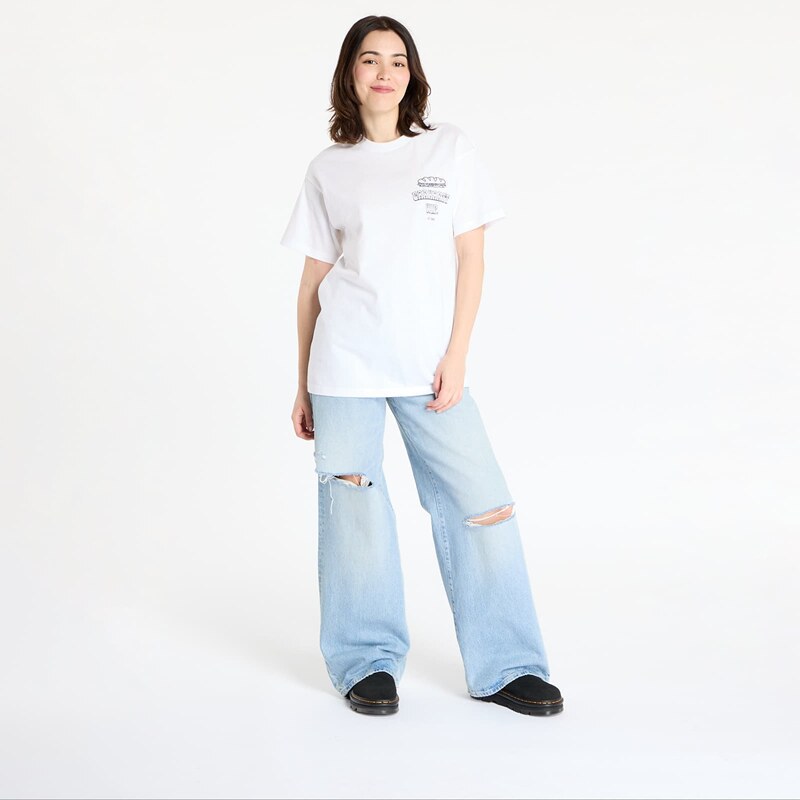 Μπλουζάκι Carhartt WIP Short Sleeve Sandwich T-Shirt UNISEX White M