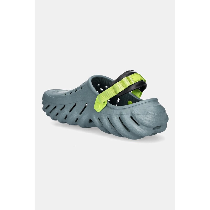 Παντόφλες Crocs X - (Echo) Clog χρώμα: πράσινο, 207937