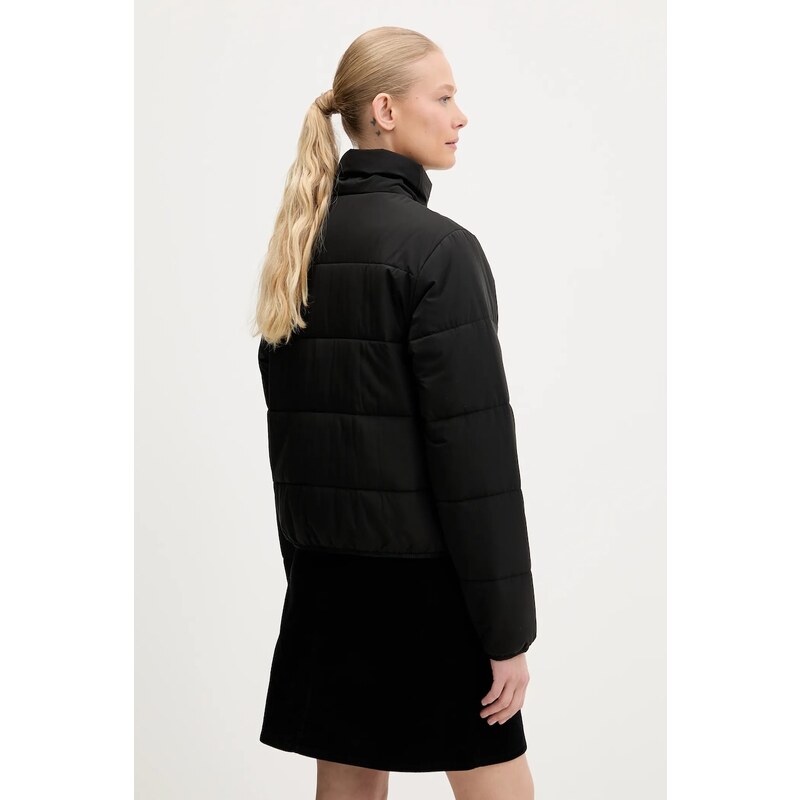 Μπουφάν Tommy Jeans χρώμα: μαύρο, DW0DW20958