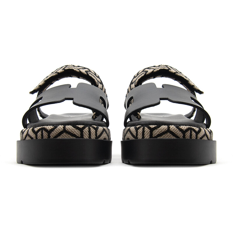 LEATHER PLATFORM SANDALS WOMEN MARIELLA FABIANI
