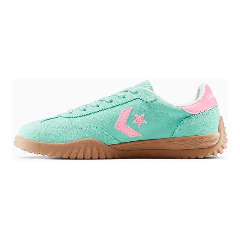 Δερμάτινα αθλητικά παπούτσια Converse Run Star Trainer χρώμα: πράσινο, A15090C