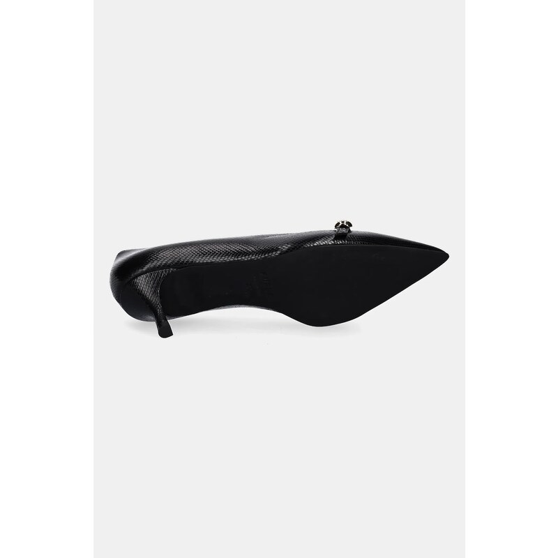 Δερμάτινες γόβες Furla Sfera Decollete χρώμα: μαύρο, YJ62SFE BX4035 O6000