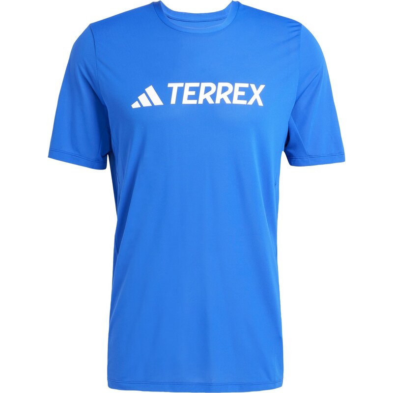 ADIDAS TERREX Λειτουργικό μπλουζάκι 'Multi Climacool Logo Tech' μπλε ουρανού / λευκό