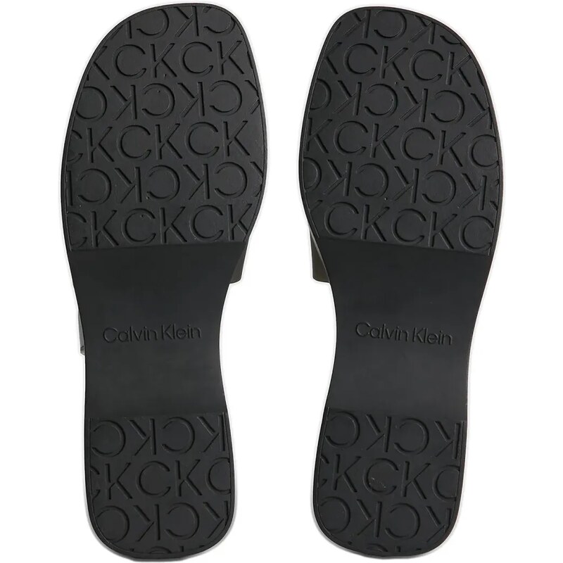 Calvin Klein Γυναικείες Πλατφόρμες Wedge Embossed Logo, Χρώμα: Pvh Black