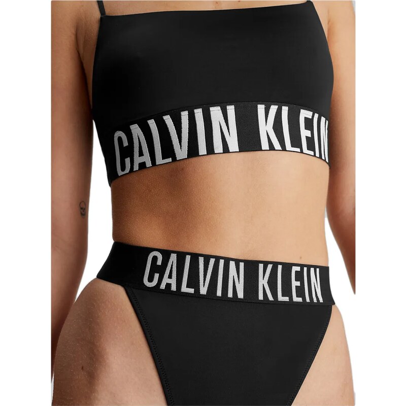 Calvin Klein Γυναικείο Μαγιό String Thong Intense Power, Χρώμα: Μαύρο