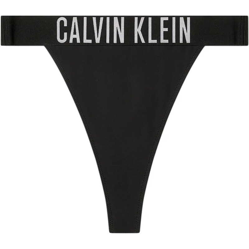 Calvin Klein Γυναικείο Μαγιό String Thong Intense Power, Χρώμα: Μαύρο