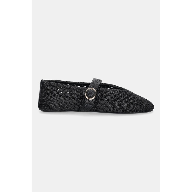 Μπαλαρίνες Steve Madden Alara χρώμα: μαύρο, 11003842