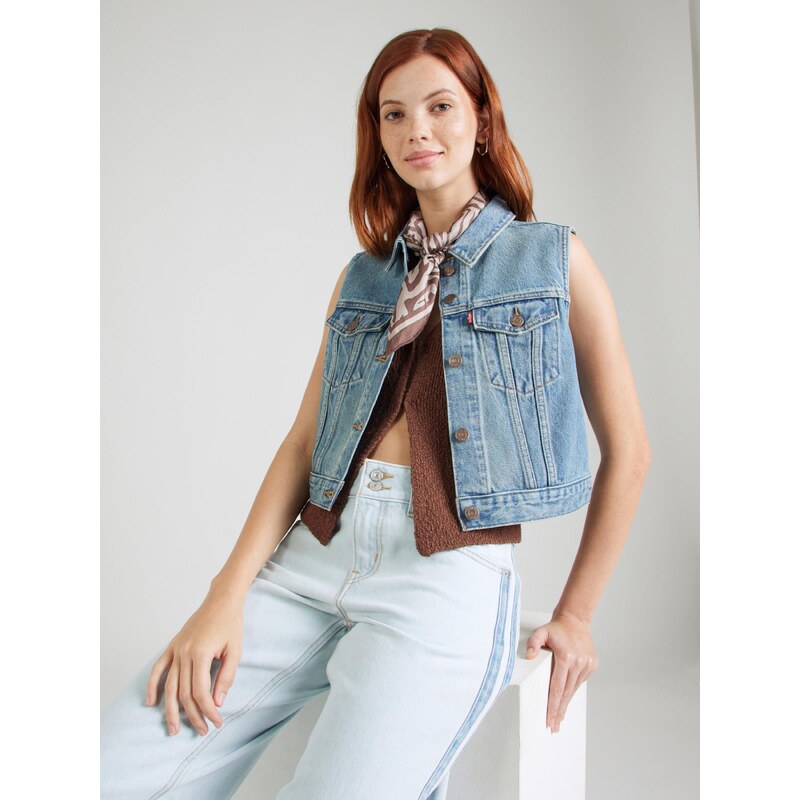 LEVI'S  Γιλέκο 'XS Vest W/ Waistband' μπλε ντένιμ