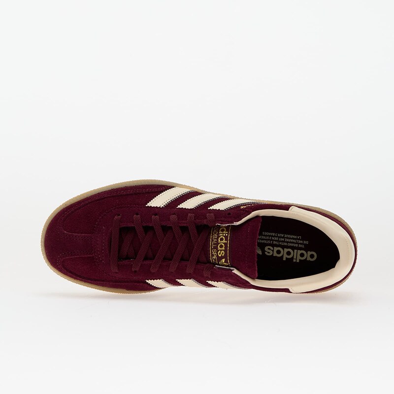 adidas Originals adidas Handball Spezial W Maroon/ Crew White/ Gold Metallic