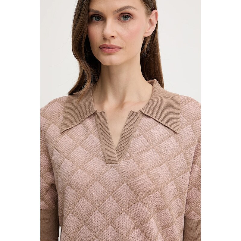 Πόλο με μείγμα με λινό Silvian Heach CHATZID