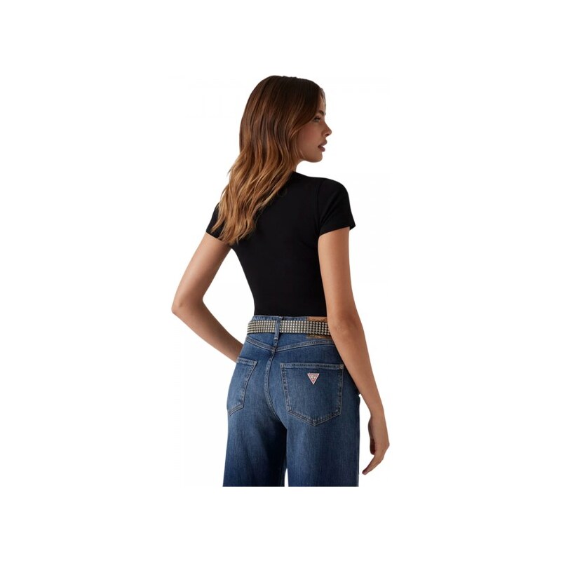 Guess CN SS EMBRO SCRIPT LOGO TEE ΜΠΛΟΥΖΑ ΓΥΝΑΙΚΕΙΑ (W5YI46J1314 G011)