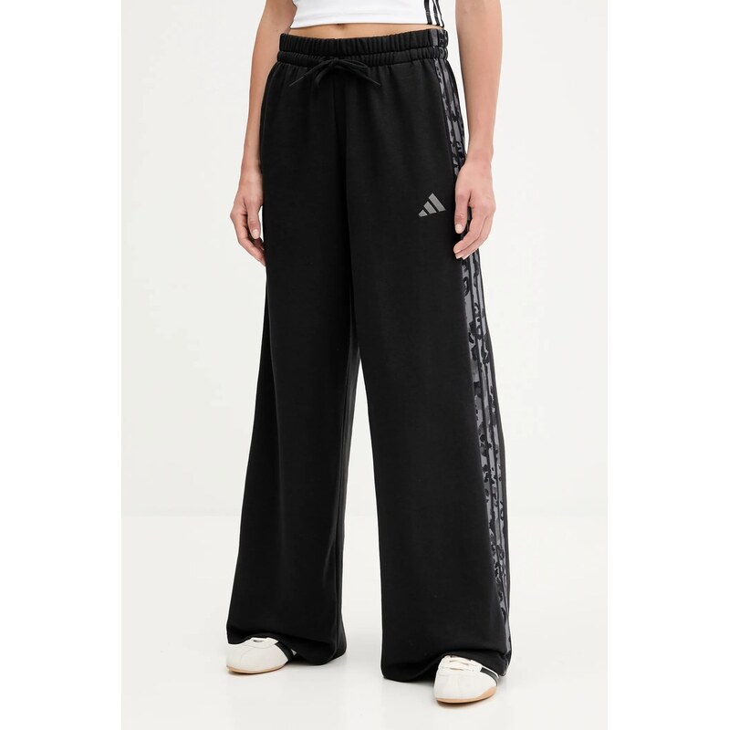 Παντελόνι φόρμας adidas Essentials χρώμα: μαύρο, JM1840