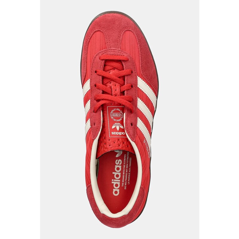 Αθλητικά adidas Originals Gazelle Indoor W χρώμα: κόκκινο, JS1411 ...