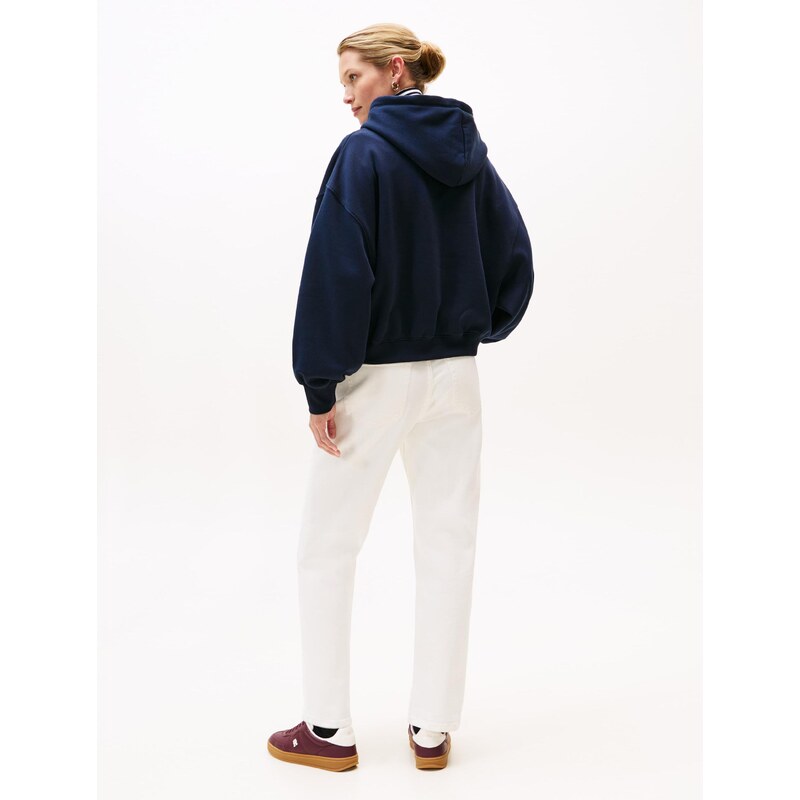 TOMMY HILFIGER Μπλούζα φούτερ 'Classic' ναυτικό μπλε / λευκό