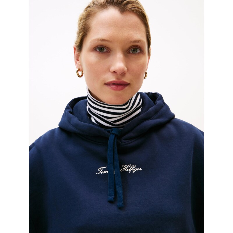TOMMY HILFIGER Μπλούζα φούτερ 'Classic' ναυτικό μπλε / λευκό