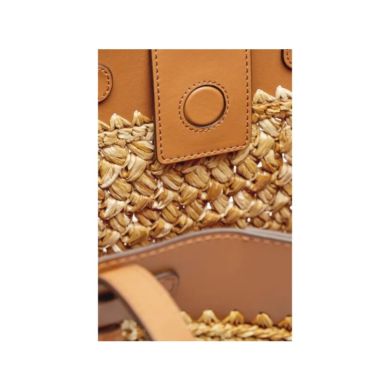 GIANNI CHIARINI Τσάντα shopper + τσαντάκι MARCELLA | με την προσθήκη δέρματος