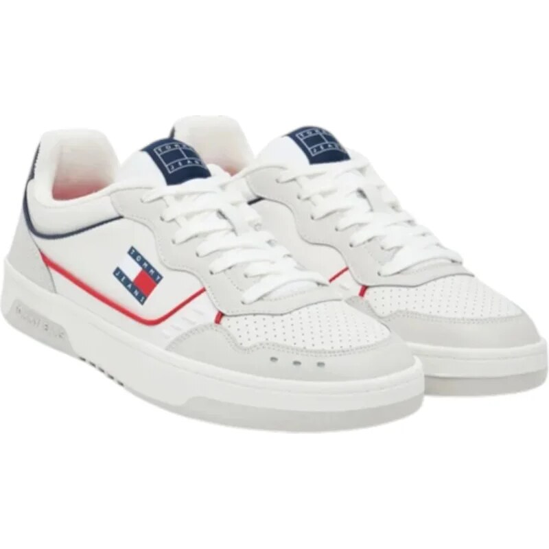Tommy Hilfiger - Ανδρικά Sneakers Th Cupsole Elevated EM0EM01585-0G1 Μπλε Σκούρο