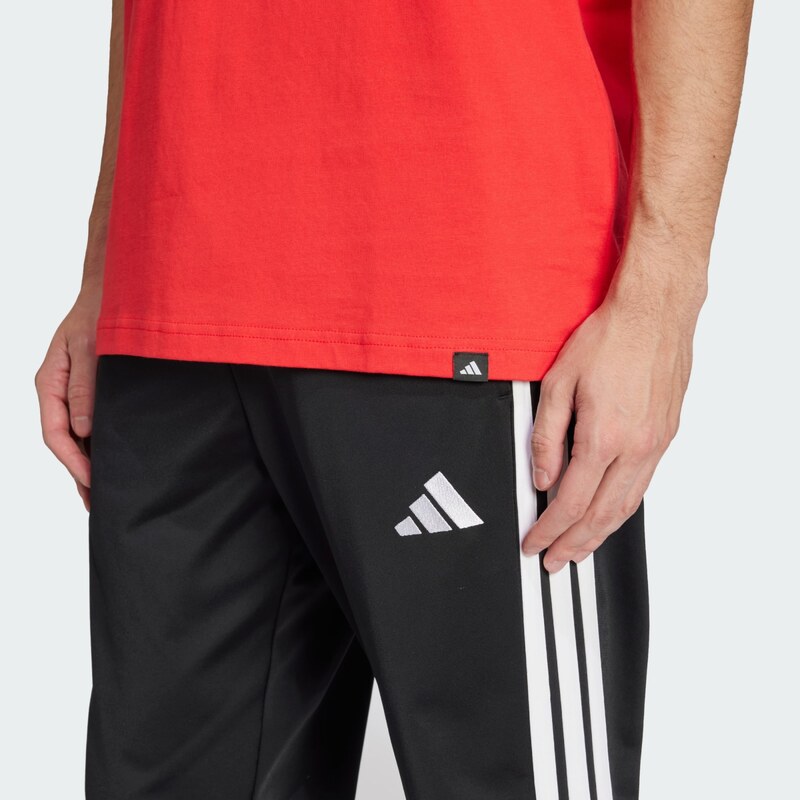 ADIDAS SPORTSWEAR Λειτουργικό μπλουζάκι 'Logo Graphic' μπλε μαρέν / κόκκινο / λευκό