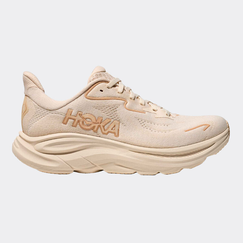 HOKA Clifton 10 Γυναικεία Running Shoes σε Μπεζ Χρώμα