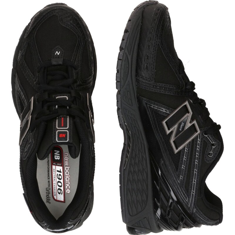 new balance Σνίκερ χαμηλό '1906' κόκκινο / μαύρο / ασημί