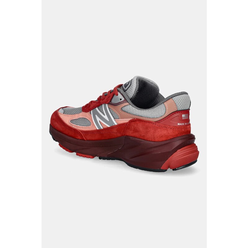 Αθλητικά New Balance U990RT6 Made in USA χρώμα: κόκκινο, U990RT6