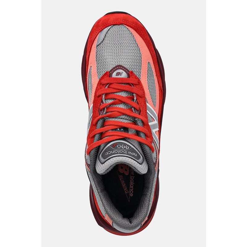 Αθλητικά New Balance U990RT6 Made in USA χρώμα: κόκκινο, U990RT6