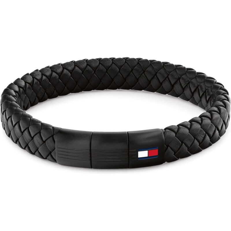 TOMMY HILFIGER Βραχιόλι μαύρο