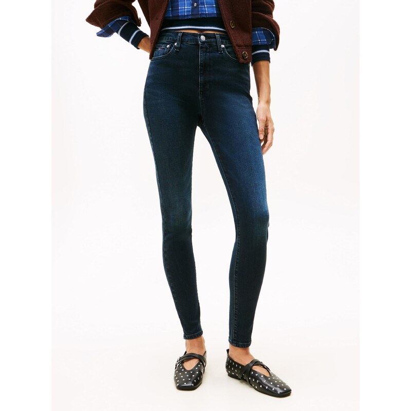 Tommy Jeans Τζιν 'SYLVIA' σκούρο μπλε