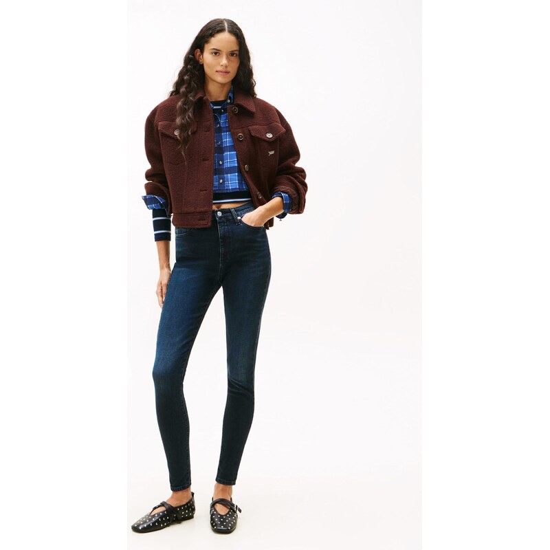 Tommy Jeans Τζιν 'SYLVIA' σκούρο μπλε
