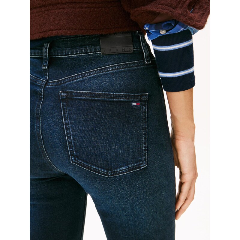 Tommy Jeans Τζιν 'SYLVIA' σκούρο μπλε