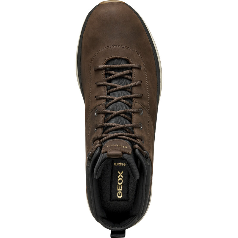 GEOX ΑΝΔΡΙΚΑ ANKLE BOOTS U SPHERICA ACTIF X2 B ABX C - U56HMC 04511 C6238 DK.BROWN/BLACK