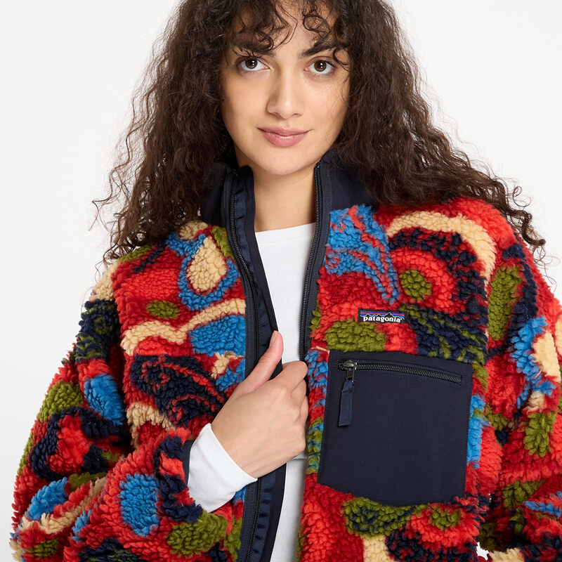 Women's Classic Retro-X Jacket - River/Amanita Red