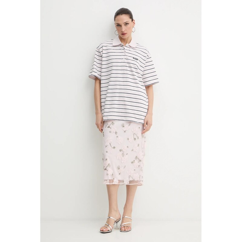 Βαμβακερό μπλουζάκι πόλο Rotate