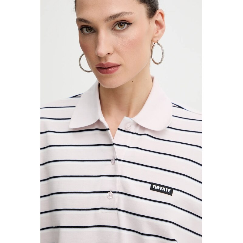 Βαμβακερό μπλουζάκι πόλο Rotate