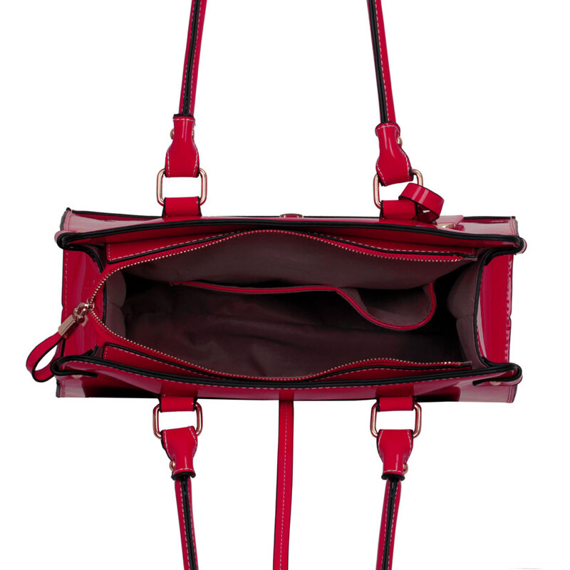 LS Bags 1326 LS Γυναικεία τσάντα ώμου LS00306 - Ροζ