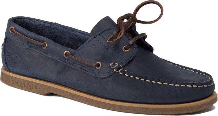 Lumberjack - SM07804-005 H01 CC035 N - Navigator - Mood Indigo Blue - Ανδρικό παπούτσι boat shoes