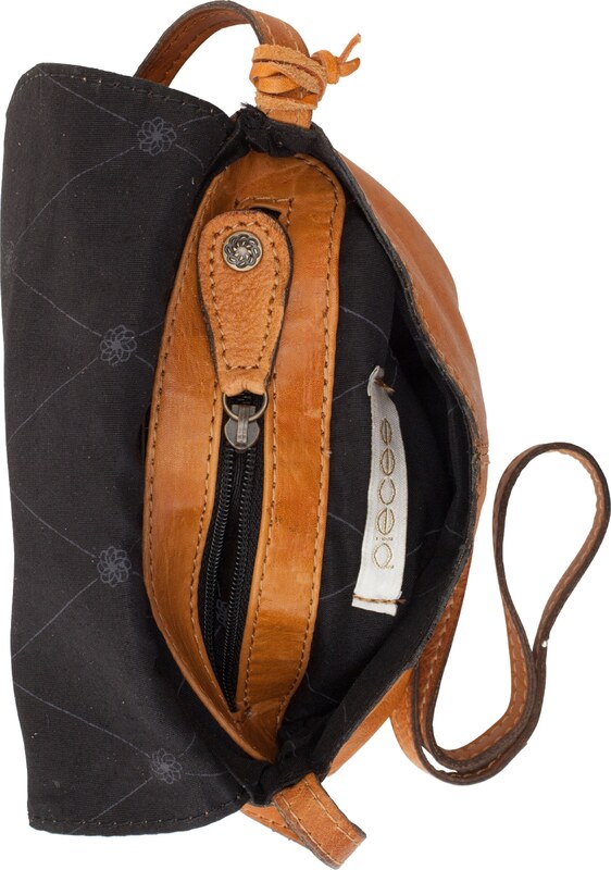 PIECES Τσάντα ώμου κονιάκ