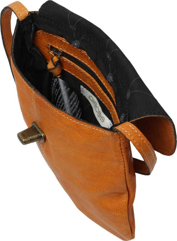 PIECES Τσάντα ώμου κονιάκ