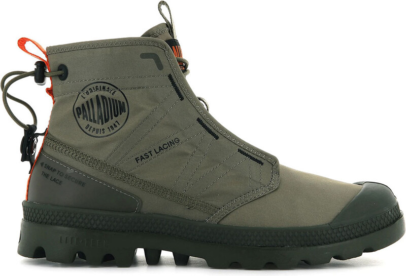 Palladium Pampa Travel Lite Dusky Green - Οι άνδρες - Παπούτσια Palladium - Πράσινος - 77039-308-M - Μέγεθος: 37