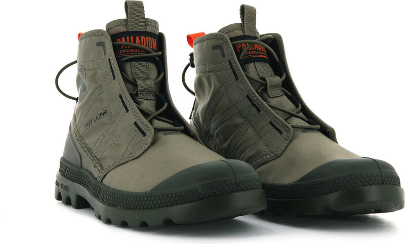 Palladium Pampa Travel Lite Dusky Green - Οι άνδρες - Παπούτσια Palladium - Πράσινος - 77039-308-M - Μέγεθος: 37