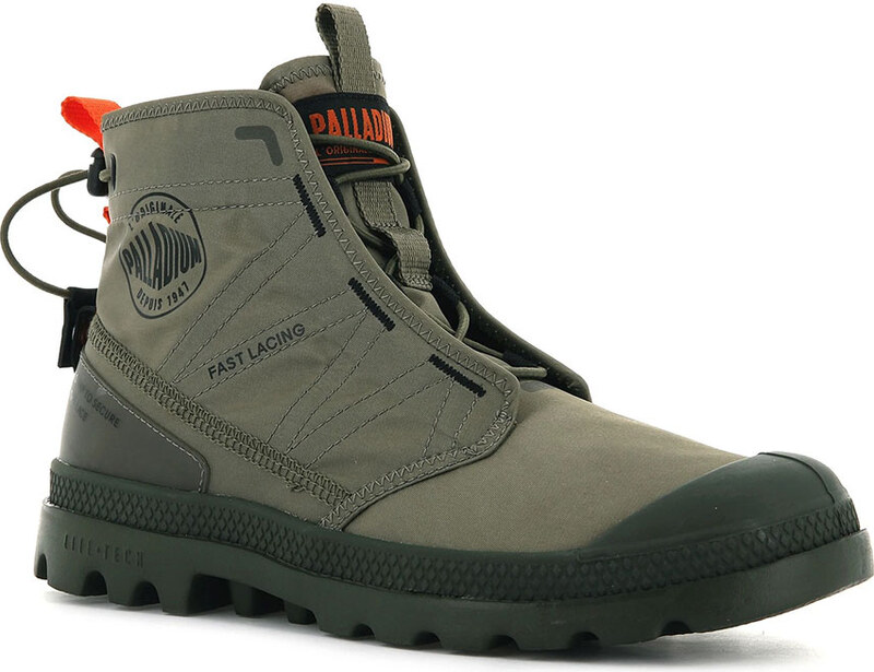 Palladium Pampa Travel Lite Dusky Green - Οι άνδρες - Παπούτσια Palladium - Πράσινος - 77039-308-M - Μέγεθος: 37