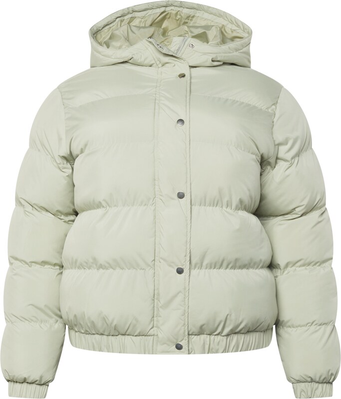 Urban Classics Χειμερινό μπουφάν πράσινο παστέλ