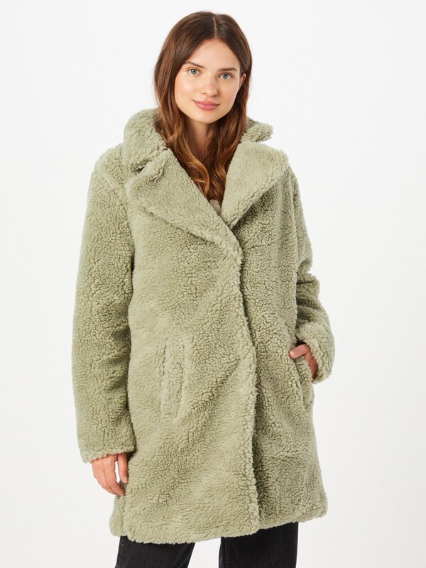 Urban Classics Ανοιξιάτικο και φθινοπωρινό παλτό πράσινο παστέλ