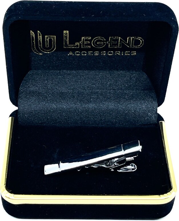 Legend - LGTC-59 - Tie Clip - Silver - Αξεσουάρ Κλιπ Γραβάτας