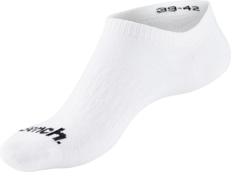 BENCH Αθλητικές κάλτσες μαύρο / λευκό