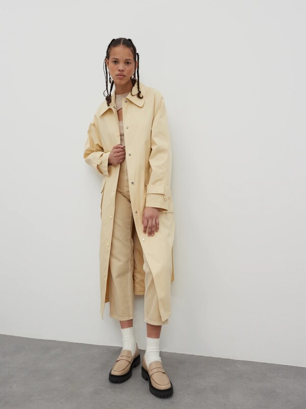 EDITED Ανοιξιάτικο και φθινοπωρινό παλτό 'Noorie' κρεμ