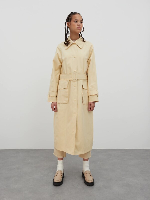 EDITED Ανοιξιάτικο και φθινοπωρινό παλτό 'Noorie' κρεμ