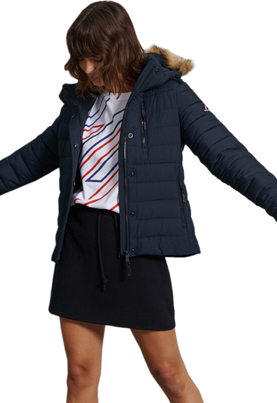 SUPERDRY CLASSIC FAUX FUR FUJI ΜΠΟΥΦΑΝ ΓΥΝΑΙΚEIO W5010369A-98T