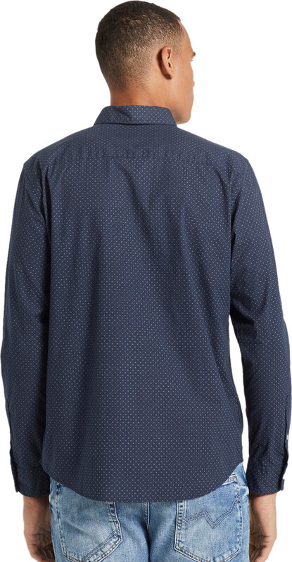 TOM TAILOR PATTERNED STRETCH ΠΟΥΚΑΜΙΣΟ ΑΝΔΡIKO 1021064-24486